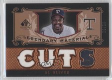 2007 SP Legendary Cuts Legendary Materials Triple Material /99 Al Oliver #LM-AO