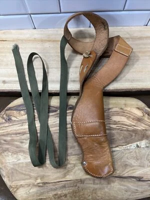 Funda de hombro de cuero vintage Towson Perfect Fit Bucheimer #532 Foto 1 de 4