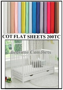 travel cot flat sheets