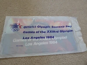 Vintage 1984 USA Los Angeles Olympics Souvenir Bag - Picture 1 of 2