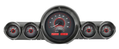 Sistema de calibre analógico Dakota Digital 59-60 Chevy Impala El Camino VHX-59C-IMP-C-R Foto 1 de 4