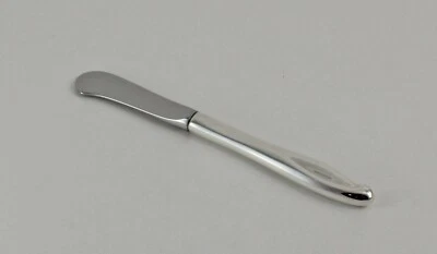 Reed & Barton из чистого серебра скульптура полый масло разбрасыватель весло нож - Изображение 1 из 3