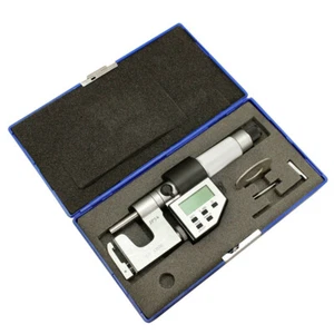 0-1" Electronic Universal Micrometer 0.00005" Machinist Tool Flat anvil and Rod - Picture 1 of 5