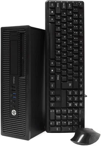 HP 600/800 G1 Desktop PC Core i5 Quad Core Windows 7/10 500GB 4GB/8GB WiFi DVDRW - Picture 1 of 10