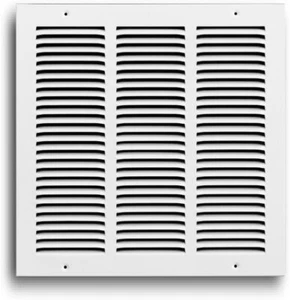 14 Zoll x 14 Zoll 2 WEGE HORIZONTAL FEST GEBOGENE KLINGE LUFTVERSORGUNG ENTLÜFTUNGSABDECKUNG - Bild 1 von 5