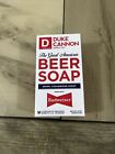 Duke Cannon Great American BUDWEISER BEER Cedarwood Scent Soap 10 oz Bar NEW