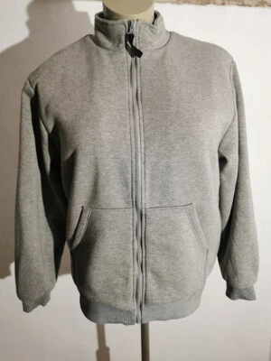 Sweat Jacke Gr XL Grau Elerin Warm gefüttert M - Bild 1 von 4