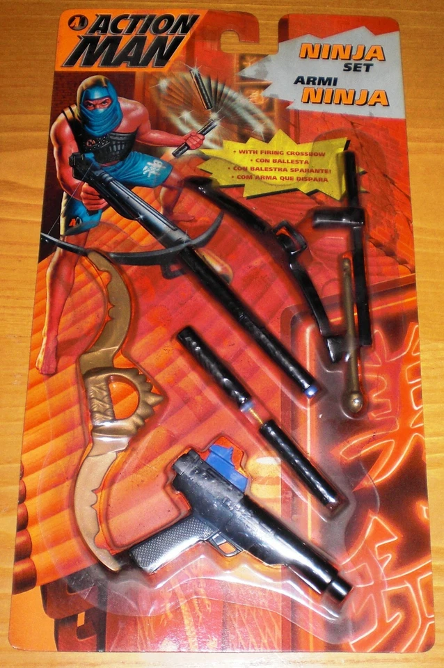 ACTION MAN NINJA SET Hasbro GiG 1996 - Immagine 1 di 1