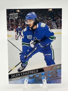 2020-21 Upper Deck Series 2 Young Guns #452 Jalen Chatfield