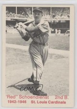 1975 TCMA 1942-46 St Louis Cardinals Red Schoendienst HOF