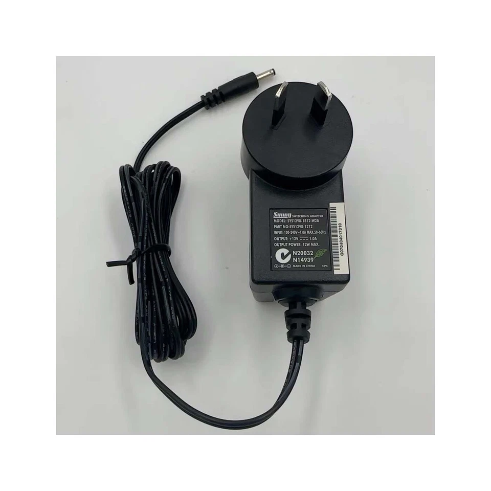Sunny SYS1298-1812-W2A 12V 1A 12W 3.5x1.35mm AC Adapter Transformer - Image 1 of 1