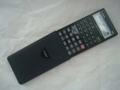 Canon F-502 Scientific Statistical Calculator with Hard Slip Case Cover Working - Image 1 of 4