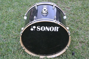 ADD this SONOR 1003 SERIES 22" BASS DRUM in BLACK to YOUR DRUM SET TODAY! M452 - Picture 1 of 12