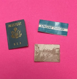 Tressy Bon Voyage #35900 Passport, Airline Ticket, Postcard Very Hard To Find - Picture 1 of 4