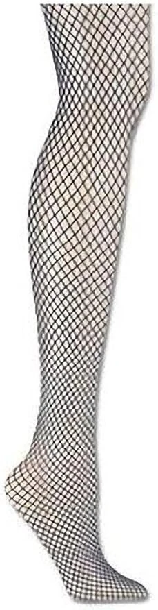 Hanes Womens Classic  Fishnet Black Small/Medium  4'11'-5'7"' WT: 95-150lbs - Image 1 of 4