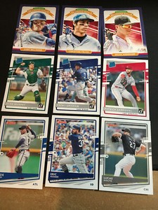 2020 Panini Donruss Baseball base singles (You Pick card) Rated Rookie MLB 1-260