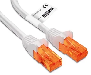 mumbi Patchkabel CAT 5e Netzwerkkabel 25m CAT 5 LAN Kabel DSL Internet Ethernet - Bild 1 von 5
