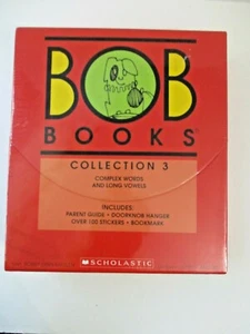 Bob Books Collection 3 Compound Words and Long Vowels Reader Phonics NEW - Foto 1 di 3