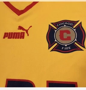Chicago Fire 2004 MLS Third Jersey Morelia Vintage Puma Soccer Fast Ship Small  - Picture 1 of 4