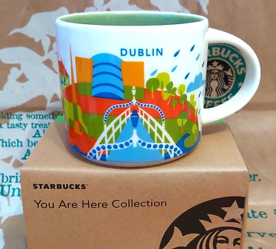 Starbucks Coffee Mug/Becher DUBLIN/Ireland, 414ml, yah-Serie, neu und unbenutzt!