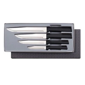 Rada Cutlery G204 Kitchen Knife Set 4pc USA made L/R hand, Slicer, Paring, + - Picture 1 of 7
