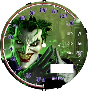 yamaha V Star 950 Custom Speedo Face Plate  KM/H  & MPH - Picture 1 of 3