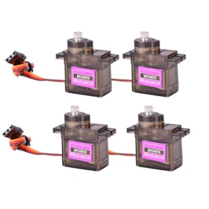 4 Pack MG90S Metal Gear Micro Servo for Boat Car Plane RC Helicopter Arduino US - Picture 1 of 9