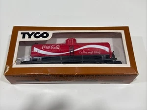 Vtg Tyco HO Scale Coca Cola Train 40' Single Dome Tanker Car 315L - Good Cond - Picture 1 of 10