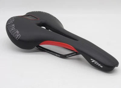 SELLE ITALIA Flite Flow Racing Rennrad Sattel saddle Nylon/Carbon rot schw 245 g