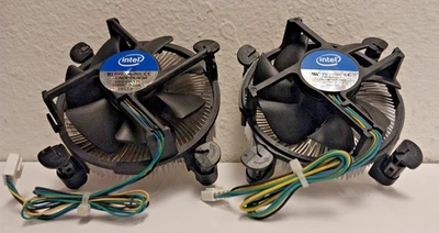 (2) Intel CPU Fan Heatsinks - E97378-001 - CNDP242K60 &  E97378-001 CNFN2502L1 - Image 1 of 4