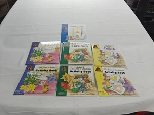 Lot Of 7 Suzanne Richterkessing Books - Mouse Prints Journey Through Church Year - Picture 1 of 1