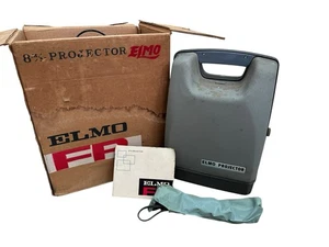 Vintage Elmo Co. Elmo FP-C Portable Projector Zoom 8mm Made In Japan - Picture 1 of 5