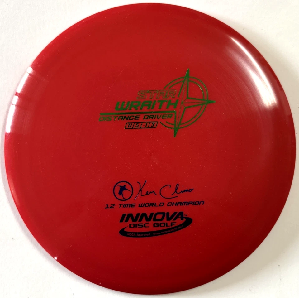 Innova Star Wraith - Ken Klimo 12x World Champion 168g Scaled Penned New - Image 1 of 3