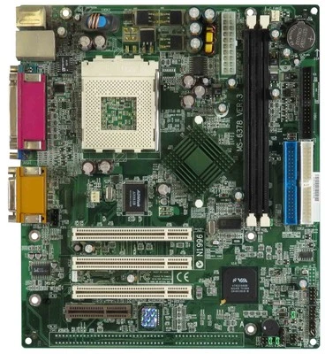 Motherboard MSI MS-6378 Socket 462 SDRAM PCI - Image 1 of 2