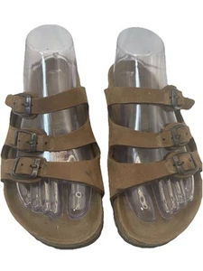 Birkenstock Florida Weichbettung Damen 36 Gr. 5 Birko Flor Sandalen camel - Bild 1 von 6