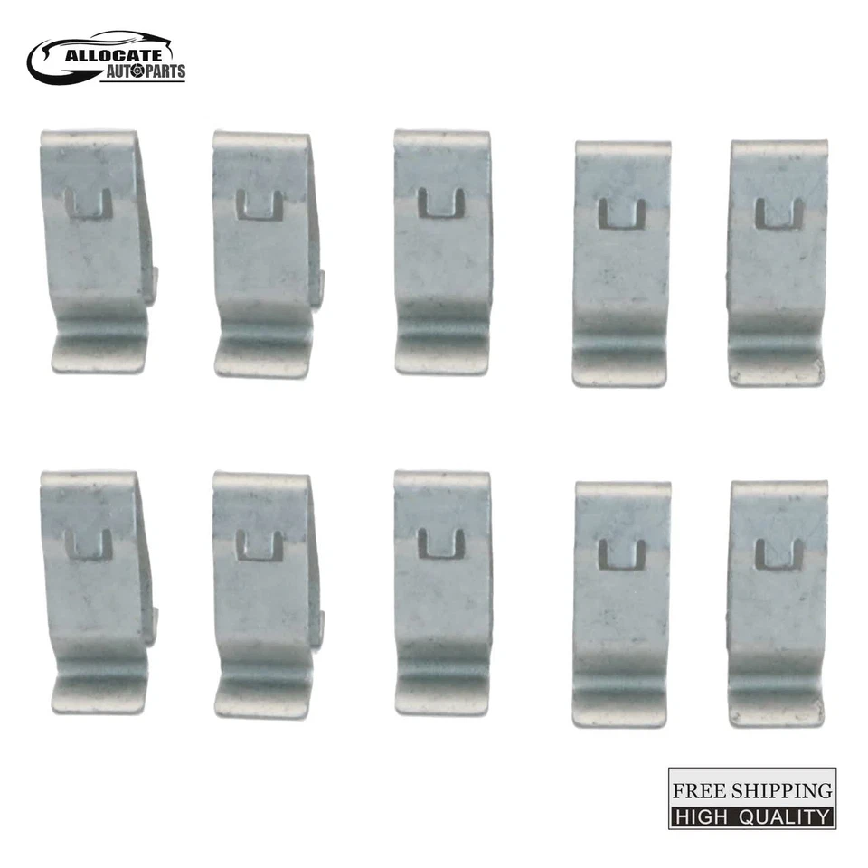 Fits for Audi A3 A6 Quattro Q3 Q7 2005-18 10PCS Front Seat Back Panel Clip Trim Foto 1 de 4