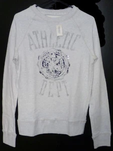 Mens AEROPOSTALE Retro Athletic Dept Crewneck Sweatshirt NWT #3199 - Picture 1 of 1