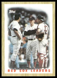 Topps #306 Red Sox Leaders 1987 - Imagen 1 de 2