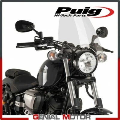 CUPOLINO PUIG TRASPARENTE 9438W YAMAHA XV 950 RACER 2014 / 2019 - Immagine 1 di 2