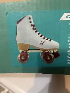 Roller Derby Candi Girl Carlin Blue-Burgundy Womens Roller Skates Size 11 Nib - Picture 1 of 5