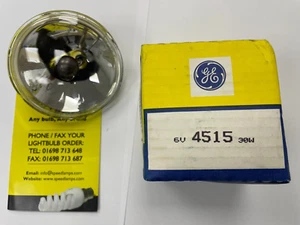 PAR36 GE 4515 6V 30W SPOT LAMP - Picture 1 of 3