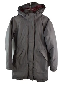 THE NORTH FACE Grey Parka Coat size S Womens Hooded Winter Casual Outdoors - Picture 1 of 9
