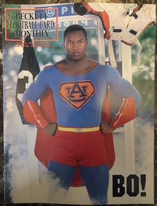 Beckett Football Card Monthly Issue 10 Jan 1991 Bo Jackson  Bart Starr