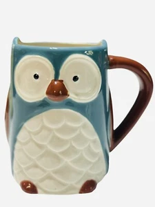 Taza de café Búho Corningware Corelle cerámica 3D té chocolate caliente cacao - Imagen 1 de 6