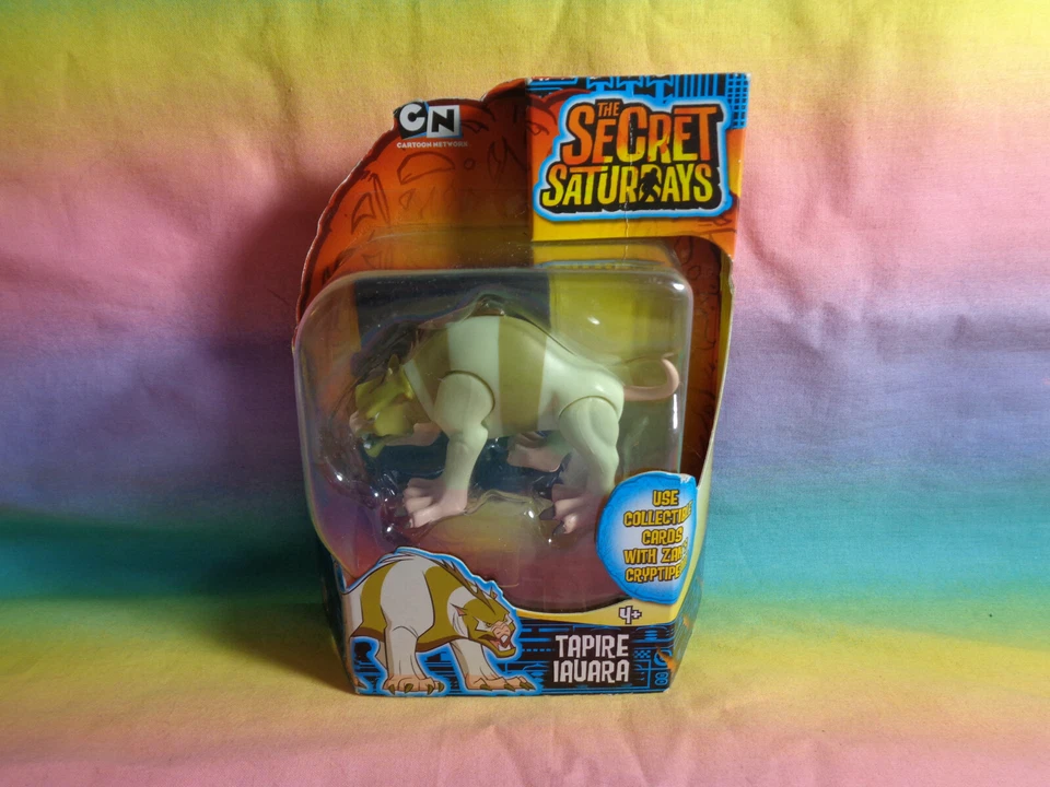Figura de acción Mattel 2009 The Secret Saturdays Tapire Iauara nueva sellada Foto 1 de 4