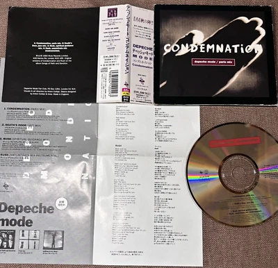 DEPECHE MODE Condemnation JAPAN 5" MAXI CD ALCB-848 w/ OBI + INSERT Digipack - Image 1 of 4