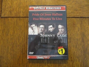 Pride of Jesse Hallum / Five Minutes to Live - Johnny Cash Double Feature DVD G! - Picture 1 of 3
