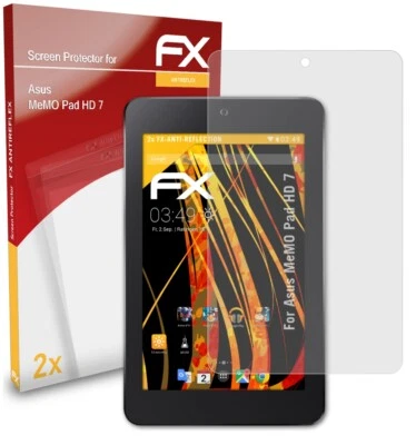 2x Protezione Pellicola dello Schermo per Asus MeMO Pad HD 7 opaco&antiurto - Immagine 1 di 4