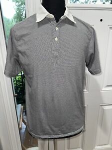 COLOURS, Striped, 100% Cotton, Men's Short-sleeved POLO Shirt            Size: M
