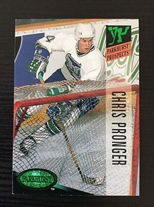 1993-94 Parkhurst Prospects - Emerald Ice #249 Chris Pronger - Whalers - HOF